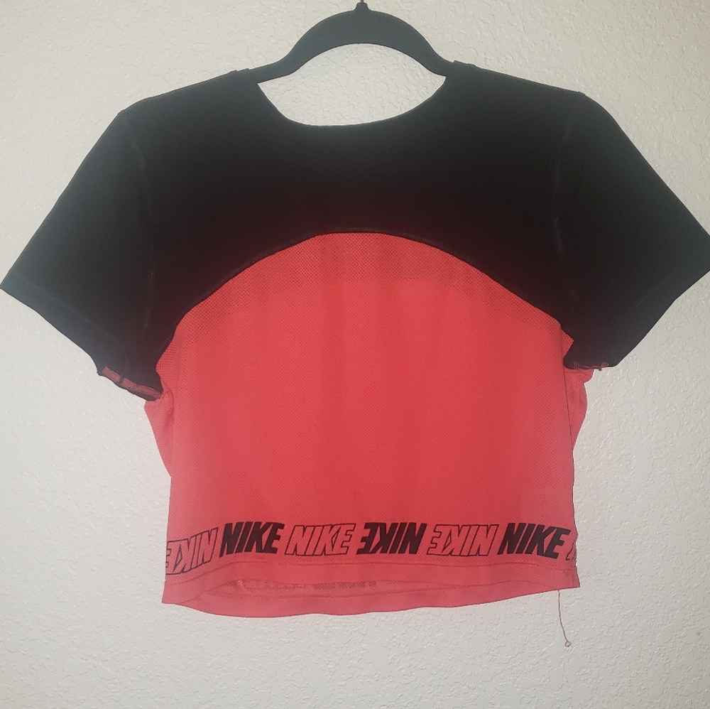 Nike athletic dri fit crop top